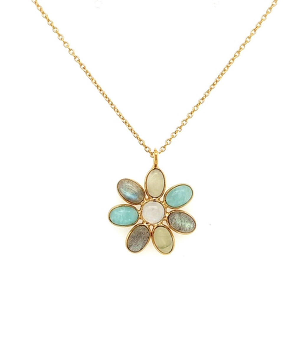 Flowered French Necklace