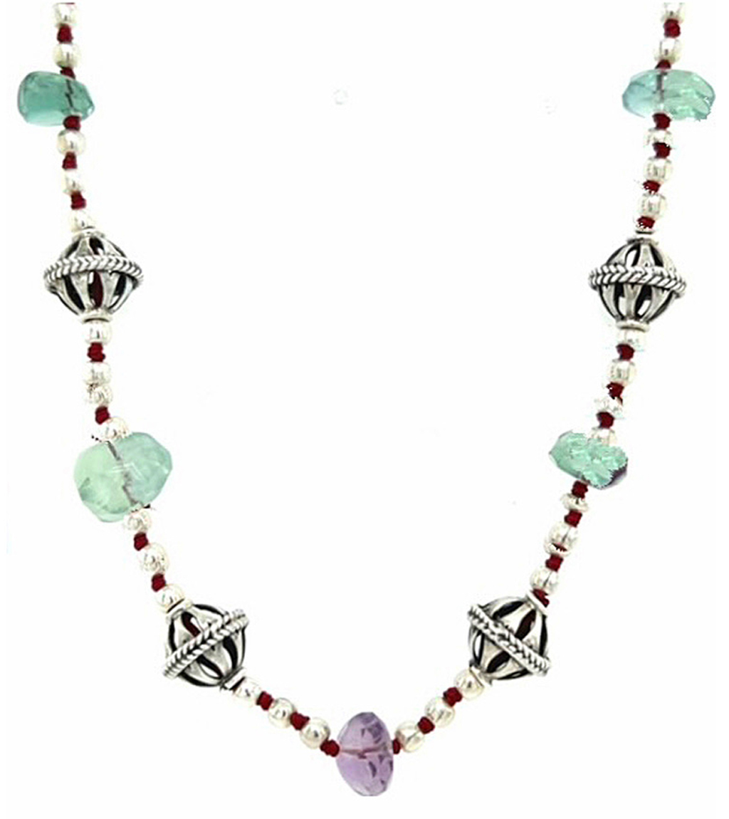 African Gemstone Necklace