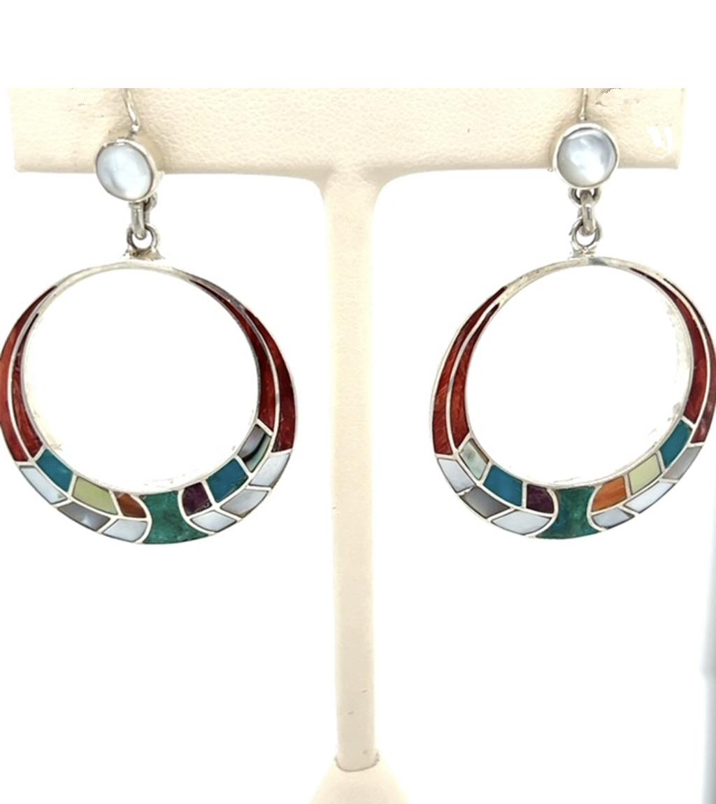 Peruvian inland stone Earrings