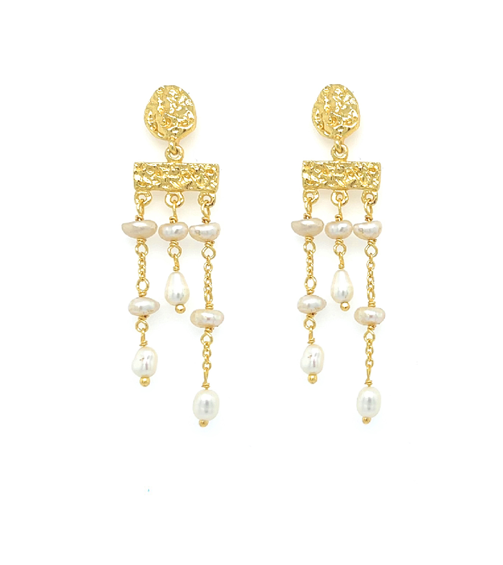 Pearl Dangle Earrings