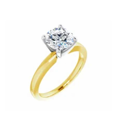 Gold diamond ring