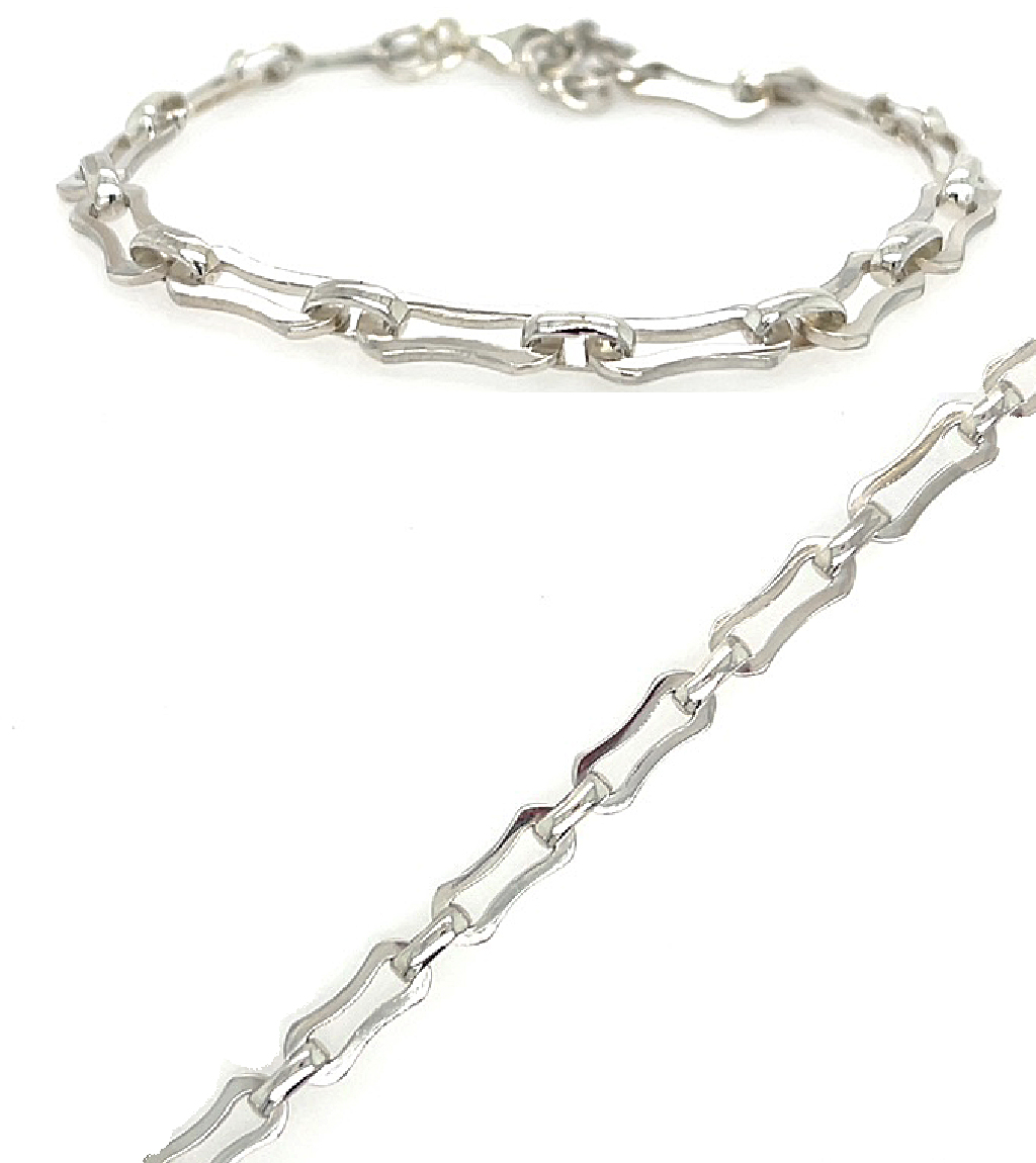 Bali Sterling Silver Link Bracelet
