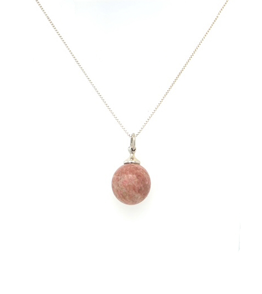 Pink Thulite Norwegian Necklace