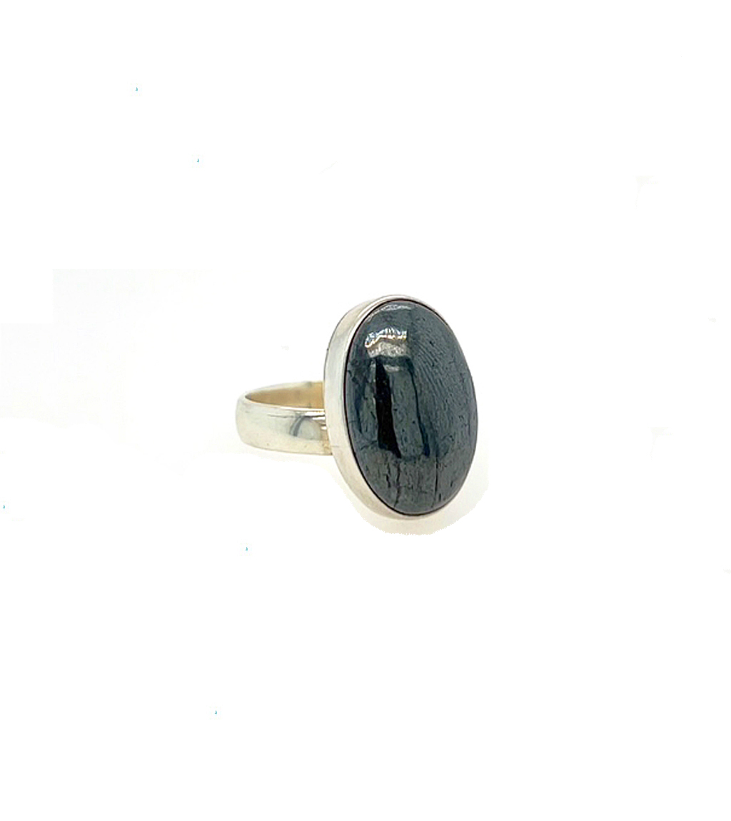 Swedish Hematite Adjustable Ring