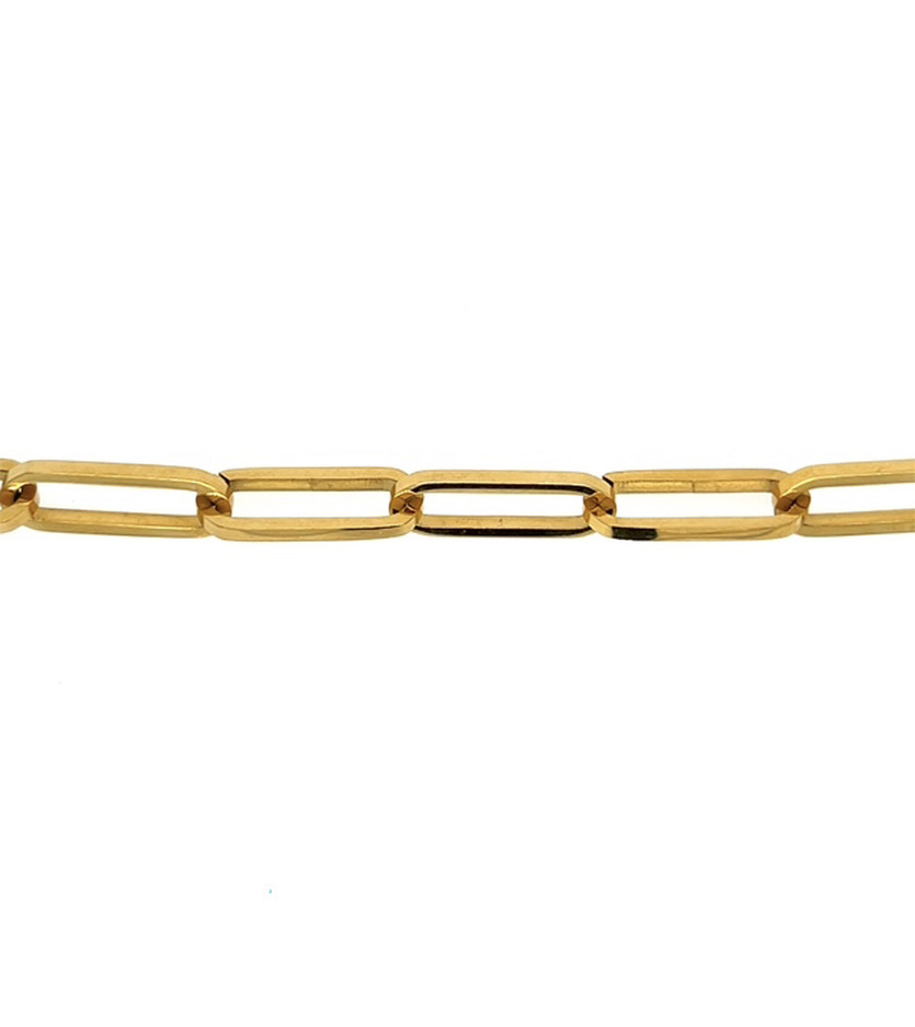 Gold Link Bracelet linked Chain