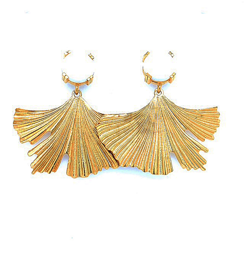 Whisp of White Onyx Earrings