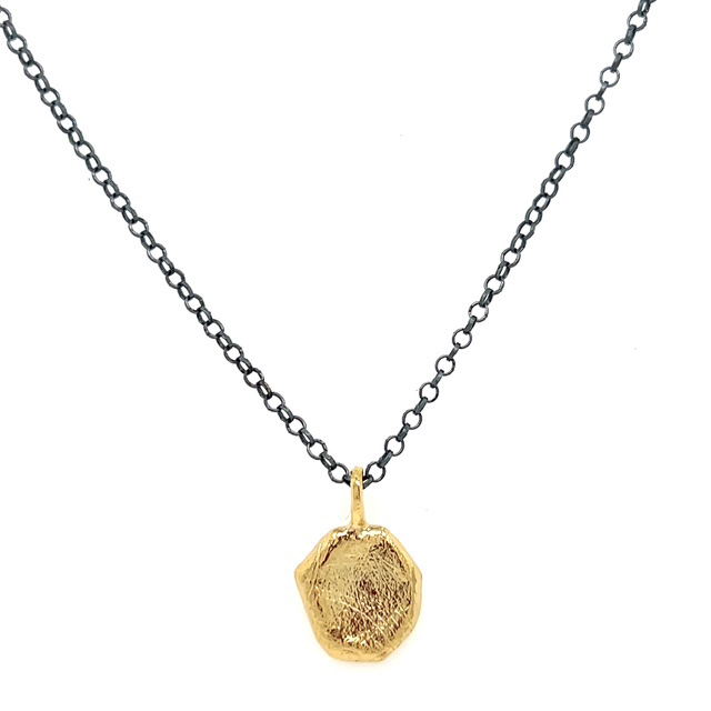 Dutch Gold and Black Necklace