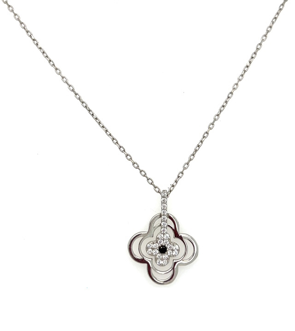 Small Quatrefoil Necklace