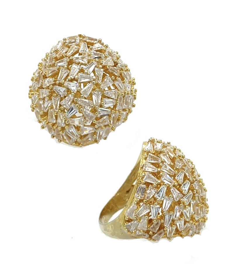 Gold Bauble Ring