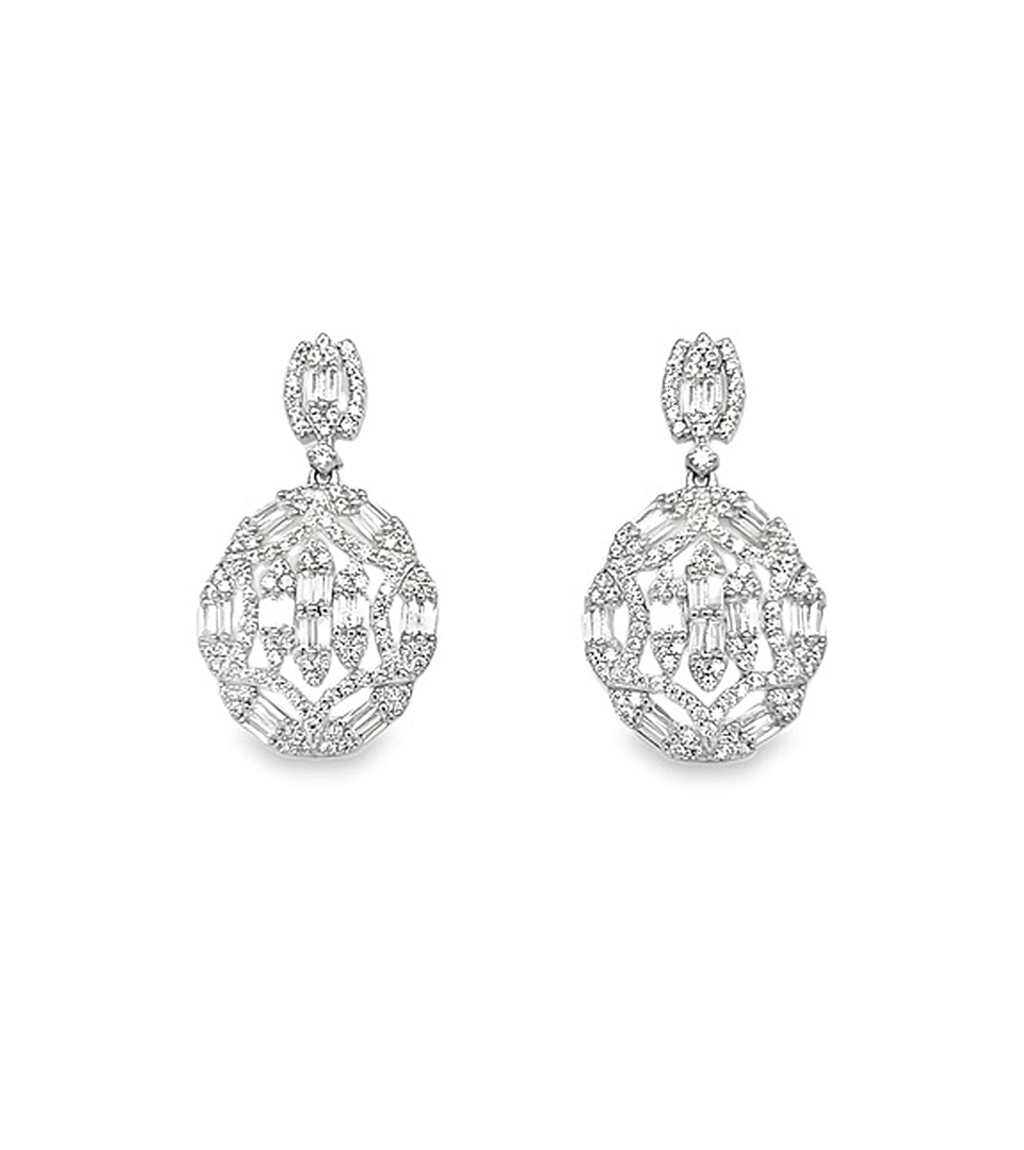 Sparking Crystal Earrings